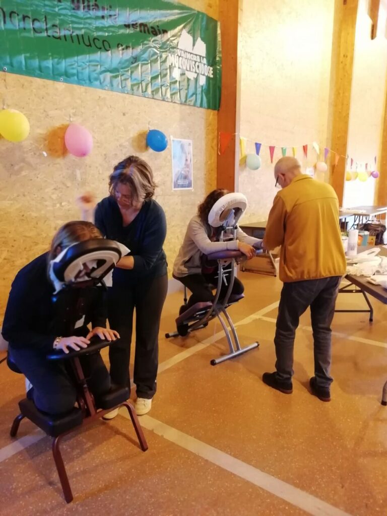 Photo d'une séance de chaise ergonomique